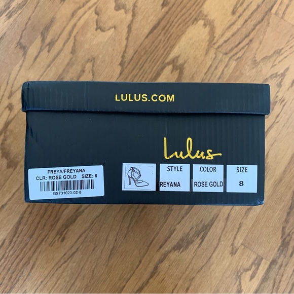 Lulus Freyana Rose Gold Pumps - Size 8 - Picture 5 of 6